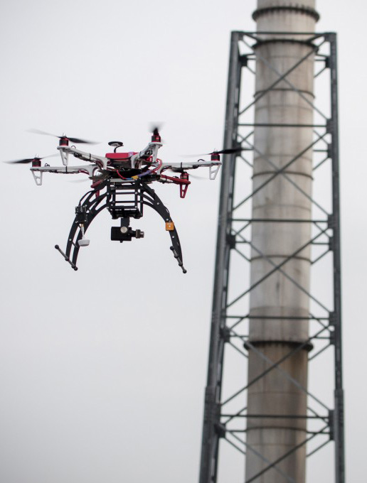 Inspection Infrastructures Industrielles Par Drone Protek Labo France