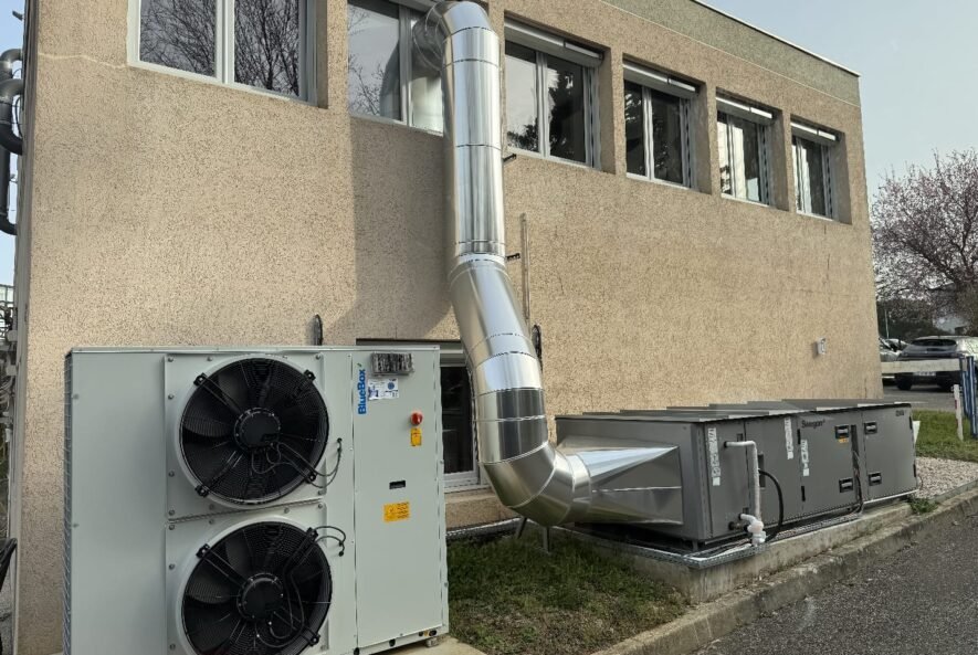 centrale comprensation air laboratoire